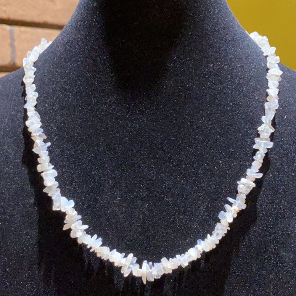Moonstone Crystal Necklace